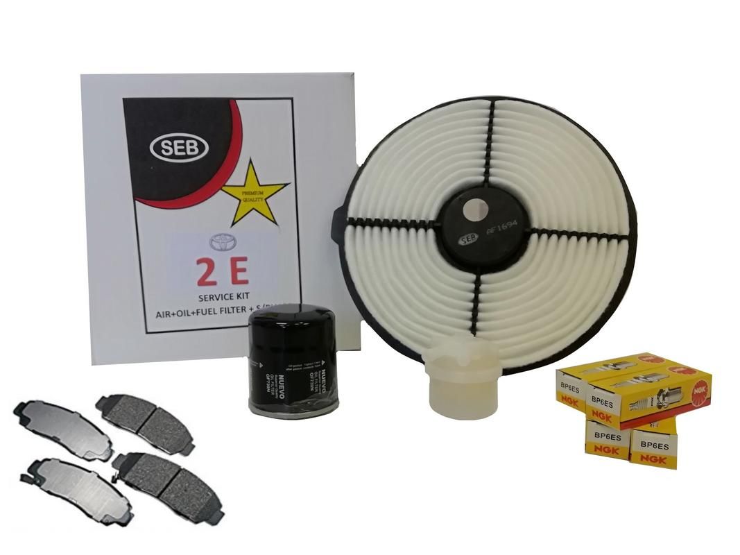 SEB Toyota Tazz / Corolla / Conquest 1.3 2E Service Kit