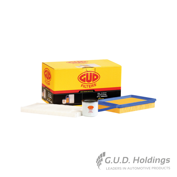GUD Toyota Etios Filter Kit 2012-On