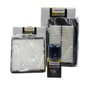 Dunlop Service Filter Kit  Compatible with Hyundai I10 G4HG 1.1 2008-