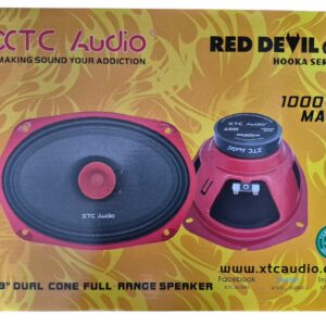 XTC Audio - Red Devil 69 6x9 Dual Cone Full Range Speakers - 1000W