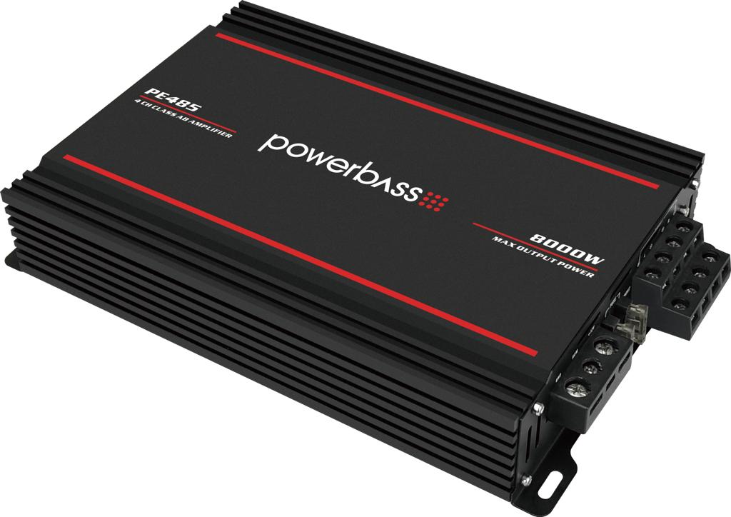 PowerBass 8000W 4 Channel Amplifier