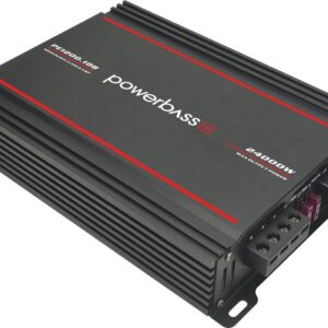 Powerbass 24 000w Digital Amp 1200RMS Monoblock PE-1200.1DB