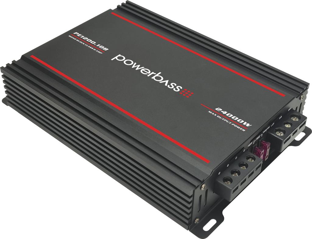 Powerbass 24 000w Digital Amp 1200RMS Monoblock PE-1200.1DB