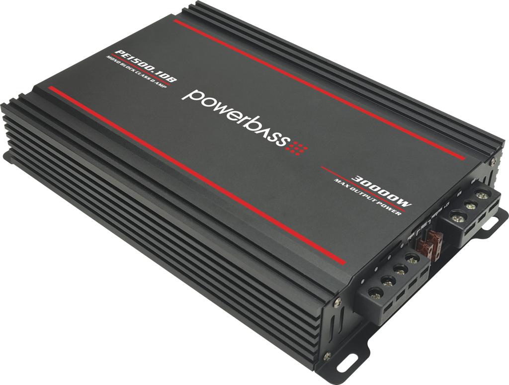 Powerbass 30000W Monoblock 1500RMS Amplifier - PE1500.1DB