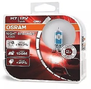 Osram Night Breaker Laser H7 -set